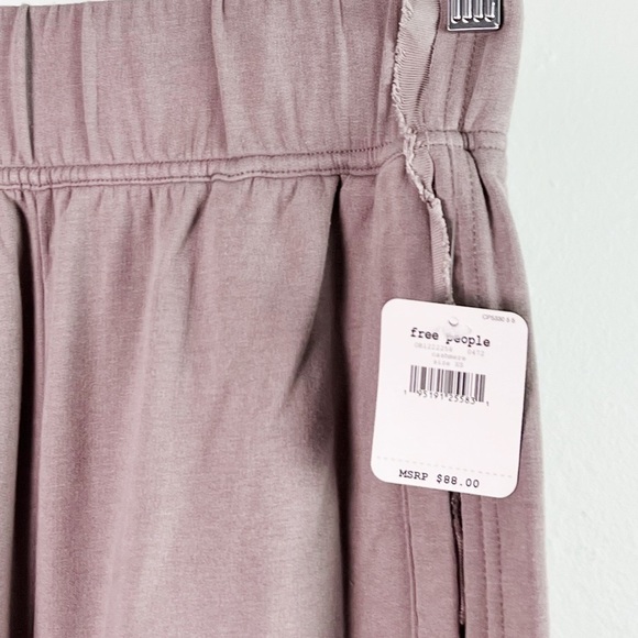 NWT Free People FP Movement Where the Wind Blows High Rise Joggers Cashmere - Picture 7 of 8